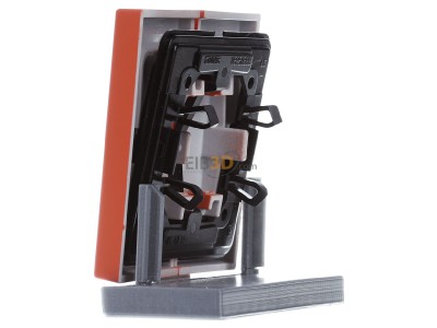 Ansicht rechts Jung LC 995224 Wippe 2fach orange (32080) 