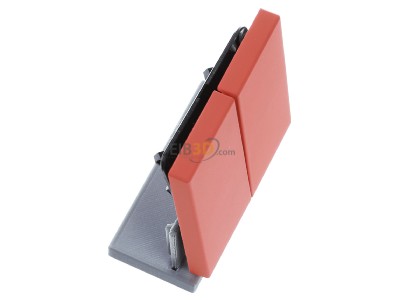 Ansicht oben links Jung LC 995224 Wippe 2fach orange (32080) 