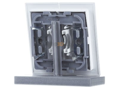 Back view Busch Jaeger 1785-44M Cover plate for switch/push button 
