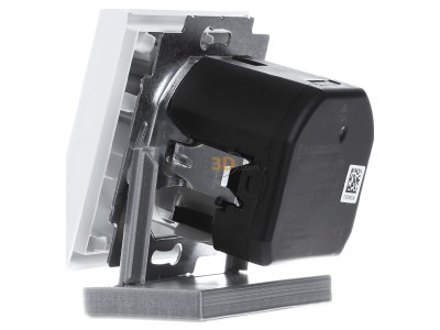 View on the right Busch Jaeger 20 EUCB2USBAC-44M Socket outlet protective contact 

