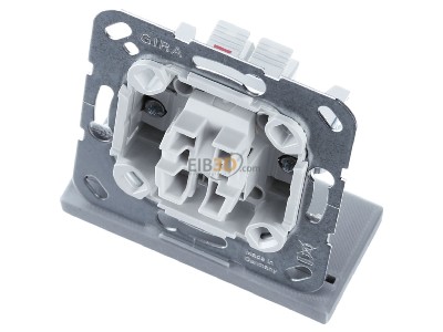 View up front Gira 315100 Push-switch button - Rocker switch normally open insert, 
