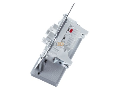 View top right Gira 315100 Push-switch button - Rocker switch normally open insert, 
