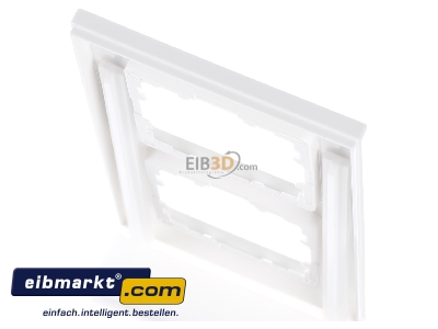 Top rear view Siemens Indus.Sector 5TG1112-0 Frame 2-gang white - 
