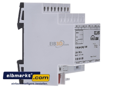 Ansicht links Jung 2204.01 REG A KNX Analogausgang 4-fach REG Gehuse 4TE 
