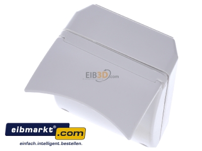 Ansicht oben vorne ESYLUX ESYLUX CDS-A/N ws AP-Dmmerungsschalter RAL9010 