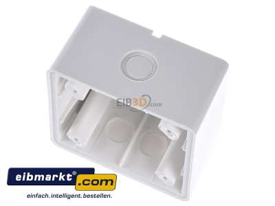 Ansicht oben vorne ESYLUX ESYLUX EM10055164 AP-Dose ws IP 20/44 EM100 55 164