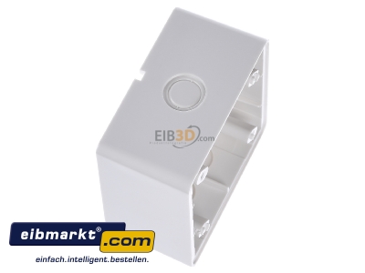 Ansicht oben links ESYLUX ESYLUX EM10055164 AP-Dose ws IP 20/44 EM100 55 164