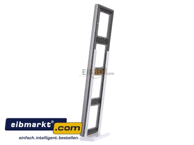 View on the right Berker 13437004 Frame 4-gang stainless steel
