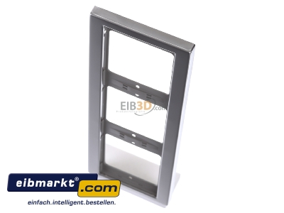 View up front Berker 13737004 Frame 3-gang stainless steel
