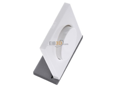 Ansicht oben links Gira 0650112 Dimmer-Abdeckung rws-gl 