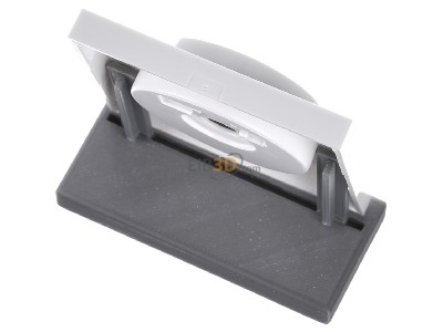 Ansicht oben hinten Gira 0650112 Dimmer-Abdeckung rws-gl 