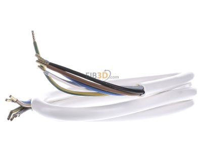View on the right Bachmann 119.280 Power cord/extension cord 5x2,5mm 1,5m 119280
