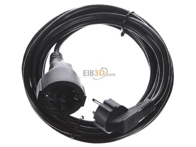 View up front Bachmann 341.186 Power cord/extension cord 3x1,5mm 5m 
