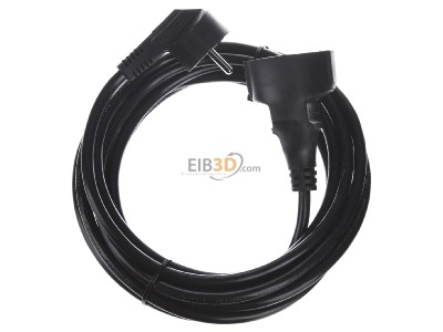 Top rear view Bachmann 341.186 Power cord/extension cord 3x1,5mm 5m 
