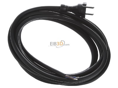 Ansicht oben hinten Bachmann 248.186 Konturen-Zuleitung Gummi 5m,sw 