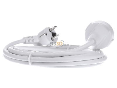 Back view Bachmann 341.286 Power cord/extension cord 3x1,5mm 5m 341286
