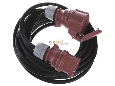 View top left Bachmann 344.171 Power cord/extension cord 5x1,5mm 10m 
