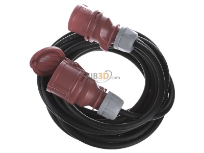 View top right Bachmann 344.171 Power cord/extension cord 5x1,5mm 10m 
