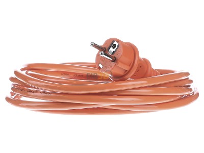 Front view Bachmann 327.876 Power cord/extension cord 3x1,5mm 5m 327876
