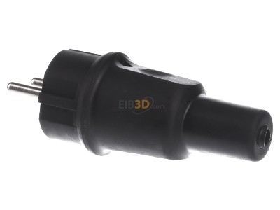 View on the right Bachmann 913.173 Solid rubber plug black, 
