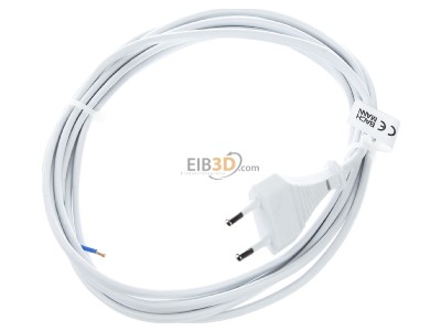 View top left Bachmann 202.275 Power cord/extension cord 2x0,75mm 3m 
