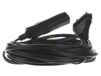 Back view Bachmann 233.186 Power cord/extension cord 2x0,75mm 5m 
