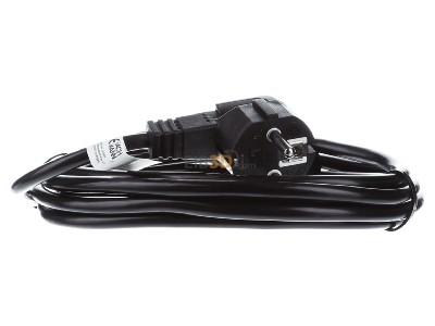 Front view Bachmann 353.175 Power cord/extension cord 3x1mm 3m 
