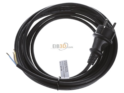 View top left Bachmann 321.176 Power cord/extension cord 3x0,75mm 5m 
