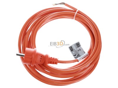 Ansicht oben vorne Bachmann 328.876 Schuko-Zuleitung 5m,orange 