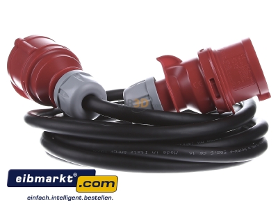 View on the right Bachmann 347.170 Power cord/extension cord 5x2,5mm² 5m
