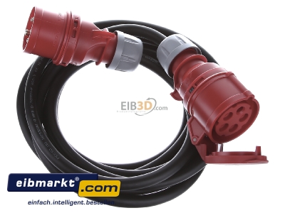 View top left Bachmann 347.170 Power cord/extension cord 5x2,5mm² 5m

