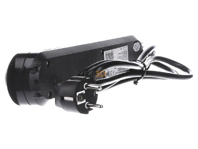 View on the right Bachmann 381.130K Socket outlet strip black 
