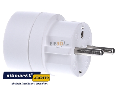 View on the right Bachmann 921.003 Travel plug device single white
