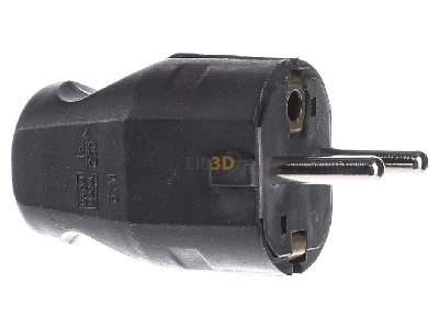 View on the left Bachmann 910.100 Plug Black 
