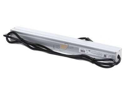 Ansicht oben hinten Bachmann 333.404 19 Zoll Steckdosenleiste, Mehrfachsteckdose 8fach Schuko, aluminium, 