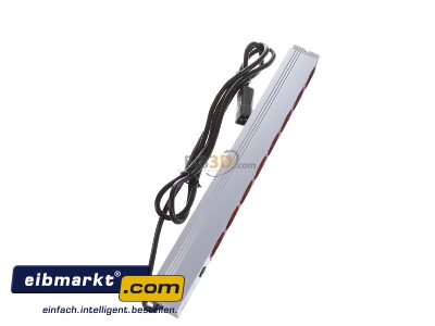 Ansicht oben links Bachmann 333.410 Steckdosenleiste 8f.rt USV, Schuco, 10A F 