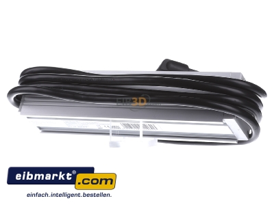 Ansicht hinten Bachmann 333.417 10Zoll Steckdosenleiste 3f Schuko, alu 