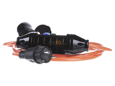 Front view Bachmann 341.880 Power cord/extension cord 3x1,5mm 3m 341880
