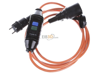 View top right Bachmann 341.880 Power cord/extension cord 3x1,5mm 3m 341880
