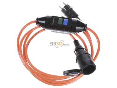 Top rear view Bachmann 341.880 Power cord/extension cord 3x1,5mm 3m 341880
