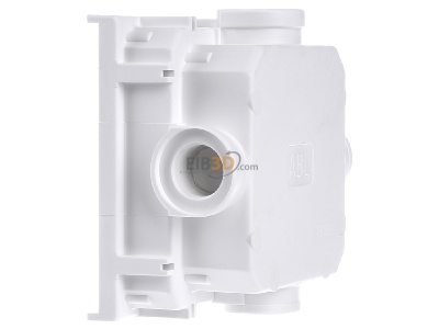 View on the right ABL 1632602 Socket outlet protective contact white 
