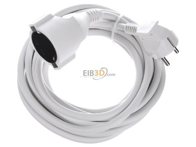 Top rear view Bachmann 341.202 S Power cord/extension cord 3x1,5mm 5m 
