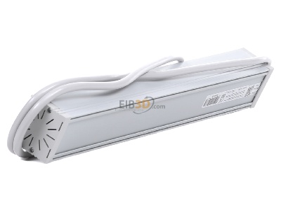 Ansicht rechts Bachmann 333.600 19 Zoll Steckdosenleiste, Mehrfachsteckdose 7fach PVC, 7x Schuko 1x Schalter, 