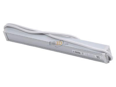 Ansicht oben hinten Bachmann 333.600 19 Zoll Steckdosenleiste, Mehrfachsteckdose 7fach PVC, 7x Schuko 1x Schalter, 