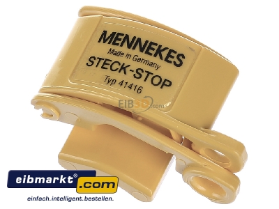View up front Mennekes 41416 Padlock guard for CEE plugs
