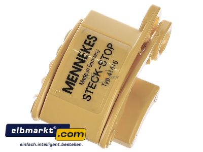 View top left Mennekes 41416 Padlock guard for CEE plugs
