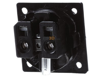 Back view Bals 714 Equipment mounted socket outlet with 

