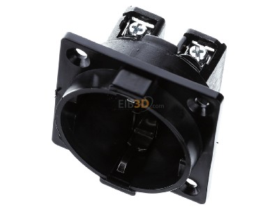 View up front Bals 714 Equipment mounted socket outlet with 
