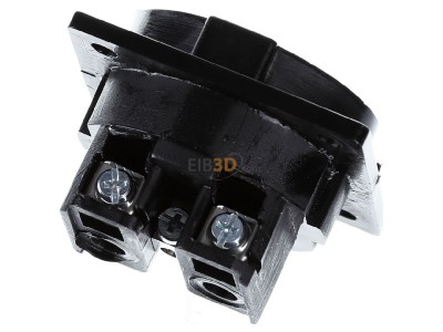 Top rear view Bals 714 Equipment mounted socket outlet with 
