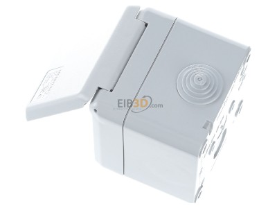 Ansicht oben rechts Mennekes 4102 Wanddose Cepex 16A,3p,6h,230V,IP44 